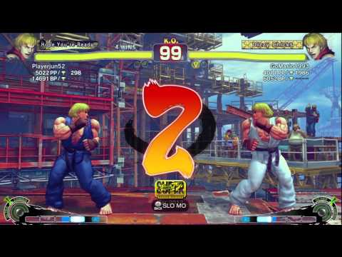 Bon (Ken) vs GoMasio1993 (Ken) - AE 2012 Match *720p*