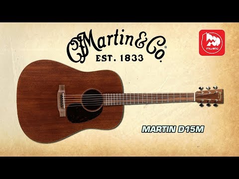 Обзор акустической гитары Martin D-15M