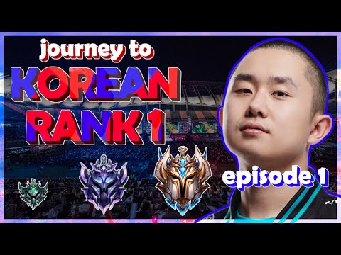 JOURNEY TO KOREAN RANK 1 - EP.1 - CAN I ESCAPE PLATINUM??? QUARANTINE CAN'T STOP ME!