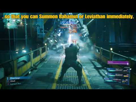 Final Fantasy 7 - How to defeat Airbuster (Hard) cancel tankbuster | Boss Fight