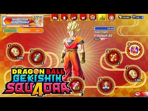 NEW Event Free Vegeto Skin | DRAGON BALL GEKISHIN SQUADRA