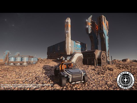 Star Citizen 3.17.3 - Daymar Rally Practice - Greycat STV - Shubin to Eager. 1hr 8min 45 sec