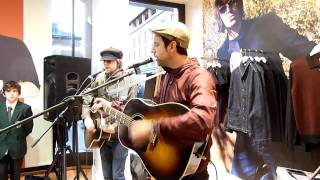 The Rifles &quot;Sweetest Thing&quot; acoustic gig @ Pretty Green 21/09/2011