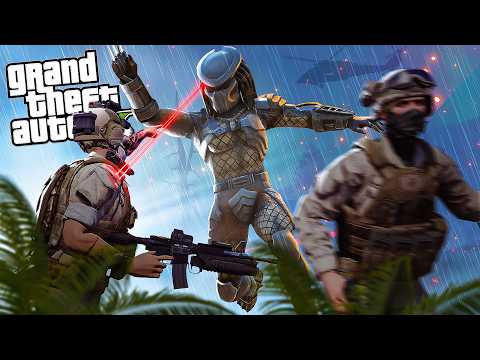 I Became THE PREDATOR and HUNTED EVERYONE in GTA 5 RP!