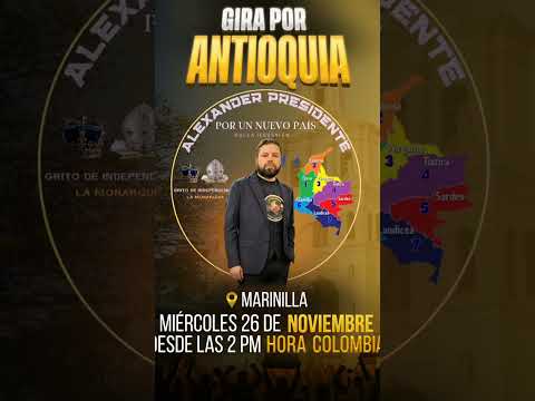 GIRA POR ANTIOQUÍA 26/11, 2pm marinilla