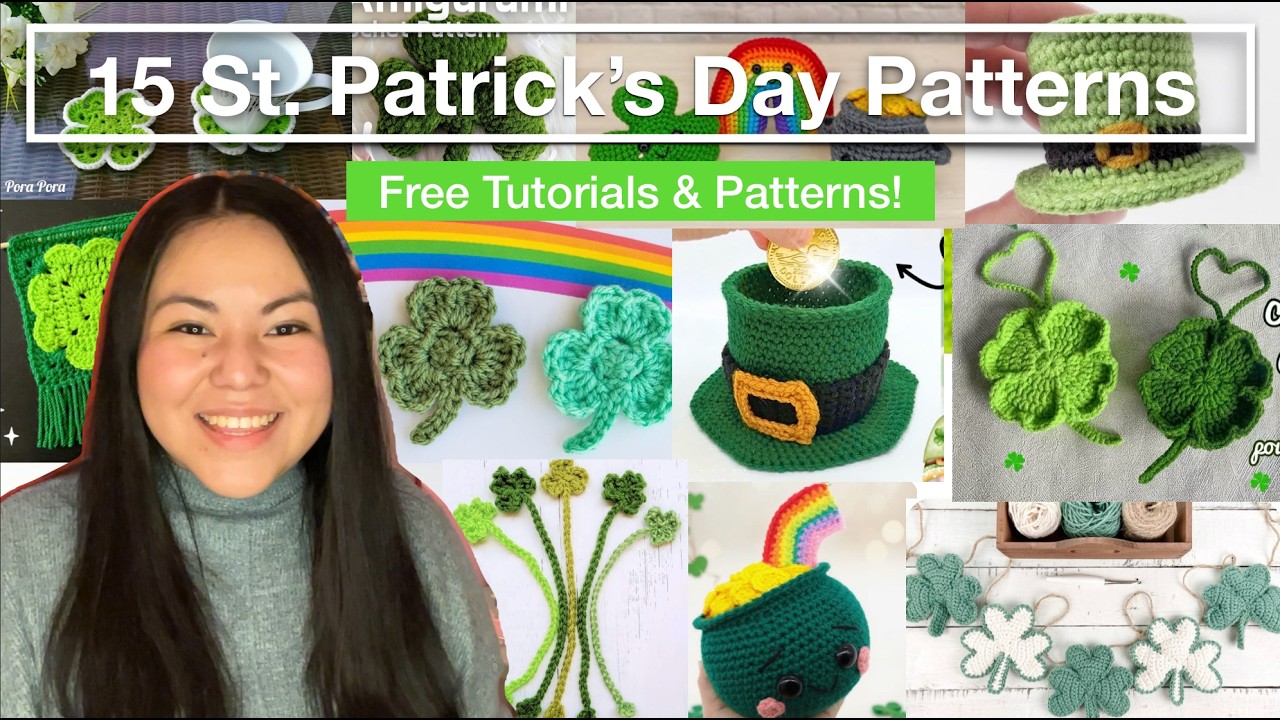 St. Patrick’s Day Pattern Round Up 🍀 | With Links | 15 Patterns