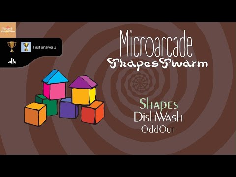 Microarcade ShapeSwarm ~ Fast answer 3 Trophy