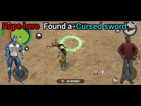 Rope hero found cursed sword in real gangster crime 😱 || Real gangster crime