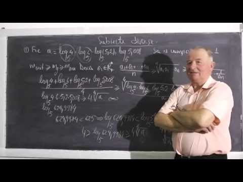 1/2 Lectia 384 - Sisteme de ecuatii si o problema bazata pe inegalitatea mediilor - Clasa 10