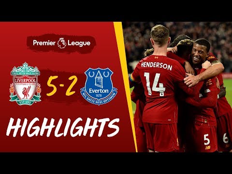 Liverpool 5-2 Everton | Five-star Reds win Merseyside derby | Highlights