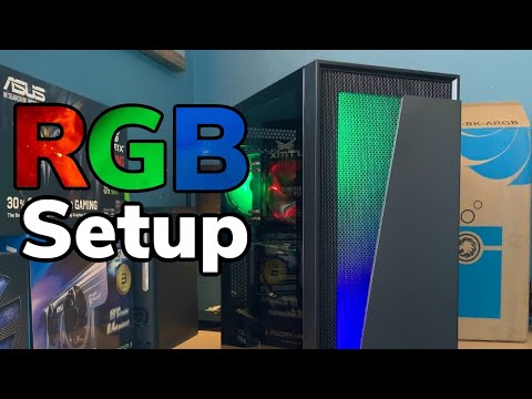 Quick Tips — How to Setup the RGB hub for a DIYPC...
