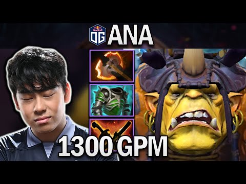 OG.ANA SMURF ALCHEMIST WITH 1300 GPM - DOTA 2 7.28 GAMEPLAY