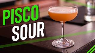Pisco Sour Cocktail Recipe | Tangy, Smooth, & Delicious