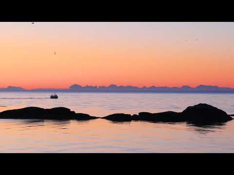 레이네 일출-Sunrise at Reine, Lofoten Norway