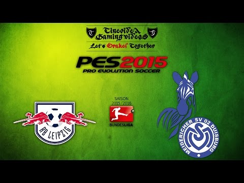 RasenBallsport Leipzig - MSV Duisburg | 17. Spieltag | BUNDESLIGA-Orakel | PES 2015 | TTV [HD | GER]