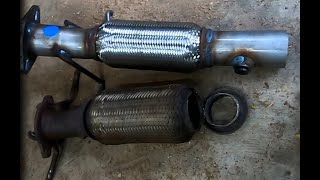 DIY_Exhaust Flex Pipe Replacement for Mazda 3 - The Easy Way