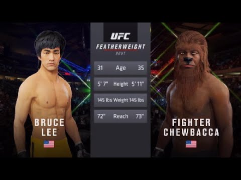 PS5 | Bruce Lee vs. Chewbacca | EA Sports UFC 4