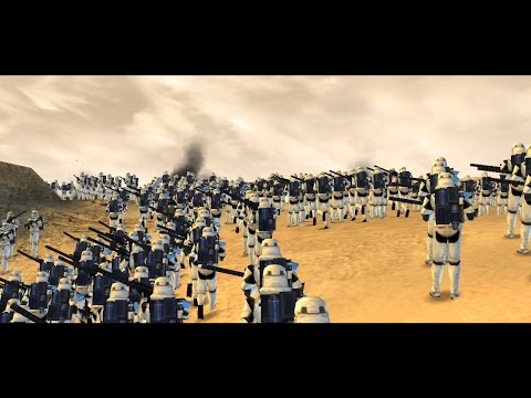 Star Wars Empire At War FOC HUGE STORMTROOPER ARMY (HD)