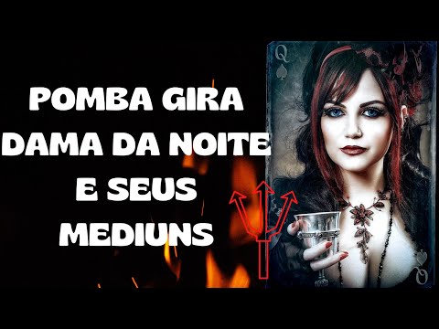 Pomba Gira Dama da Noite e seus Médiuns  #damadanoite