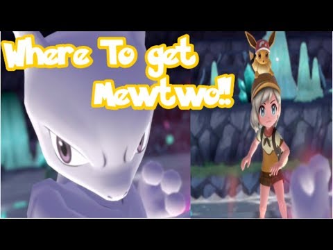 How/Where to get Mewtwo In Cerulean Cave In :Lets go Eevee & pikachu