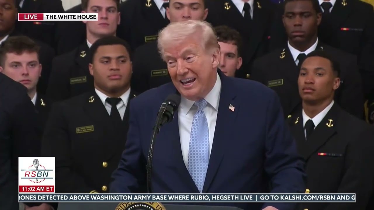 FULL EVENT: President Trump Hosts the  Commander in Chief Trophy Presentation - 03/20/26