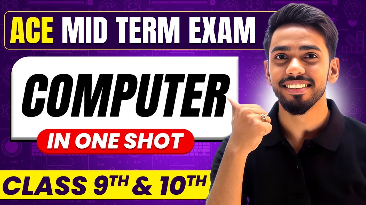 ICSE CLASS 9 & 10 COMPUTER in One Shot 🔥| Term 1 | Marathon Series | ICSE Wallah