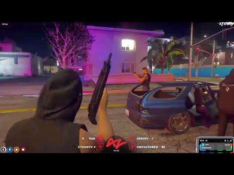Mehdi gets shot after going to Lang's warehouse GTA RP NoPixel 3 0 Main