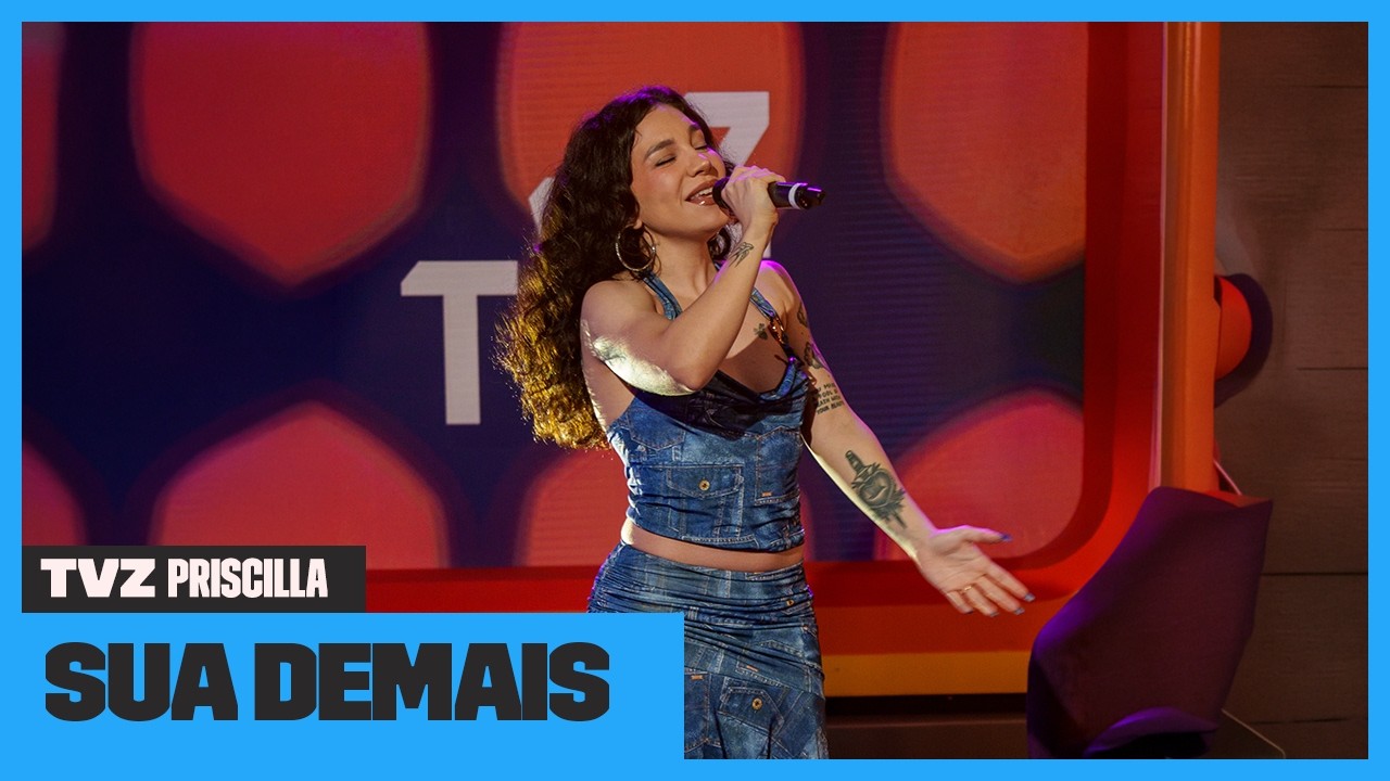 Priscilla - Sua Demais | TVZ Ao Vivo | Música Multishow