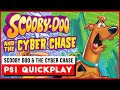 Scooby Doo The Cyber Chase PS1 Intro Gameplay Quickplay No Commentary