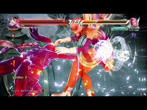 vs Chepler - Alisa (Tekken lobby with friends practicing Kunimitsu)