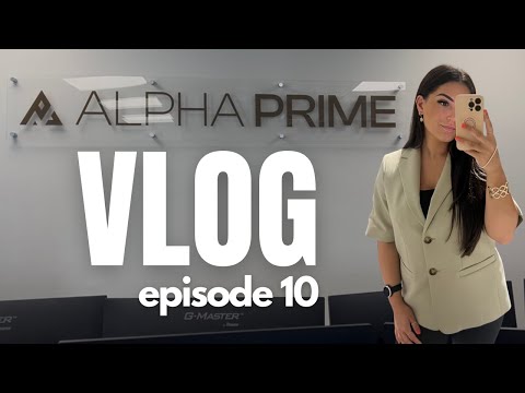 Vlog E10 | My First Time On A Professional Trading Floor, Alpha Prime Grad Week & $8K Payout