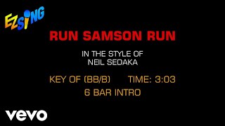 Neil Sedaka - Run Samson Run (Karaoke)