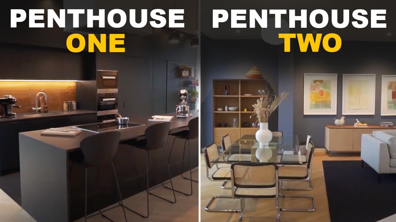 Inside 2 HUGE London Penthouses