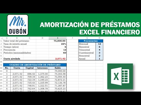 , title : 'Amortización de Préstamos - Excel Financiero (Parte 1)'