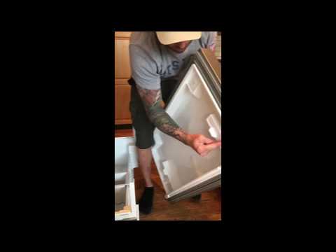 How to remove freezer drawers on Kitchen Aid refrigerator ...