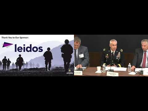 2019 AUSA Installations Hot Topic - PANEL 1 - Role in the Strategic Support of MDO