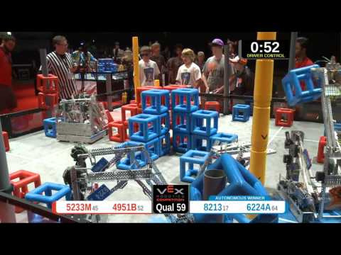 2015 VRC-MS Oppo Q59 -  (5233M 8213) 39-Opportunity Div-VRC Middle School-VEX Worlds 2015
