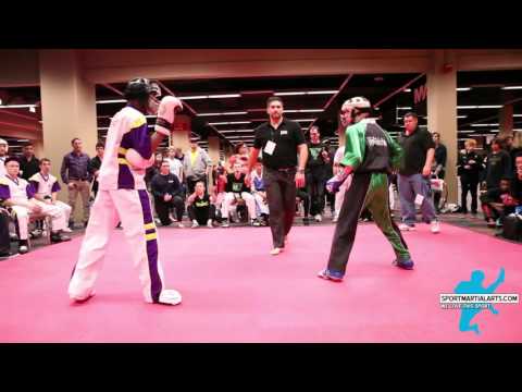 Bailey Murphy v Blake Spence Rd 3 - Jr Teams - 2016 AKA Warrior Cup