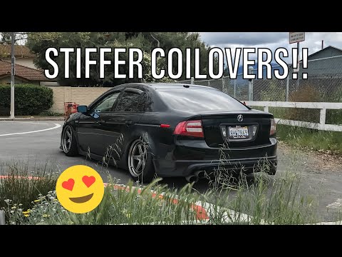 The TL Goes Stiffer (D2 Coilovers)