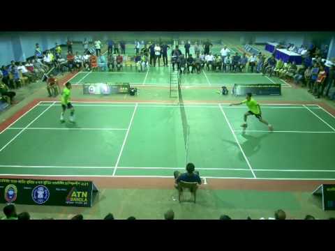 badminton single final match clip