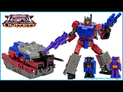 #Transformers Legacy United Deluxe G1 Universe Targetmaster Quake w/ Heater & Tiptop
