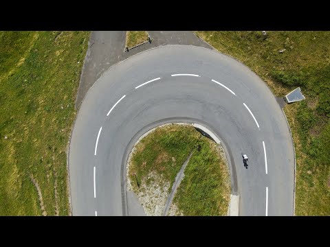 Mit dem Fahrrad am Oberalppass