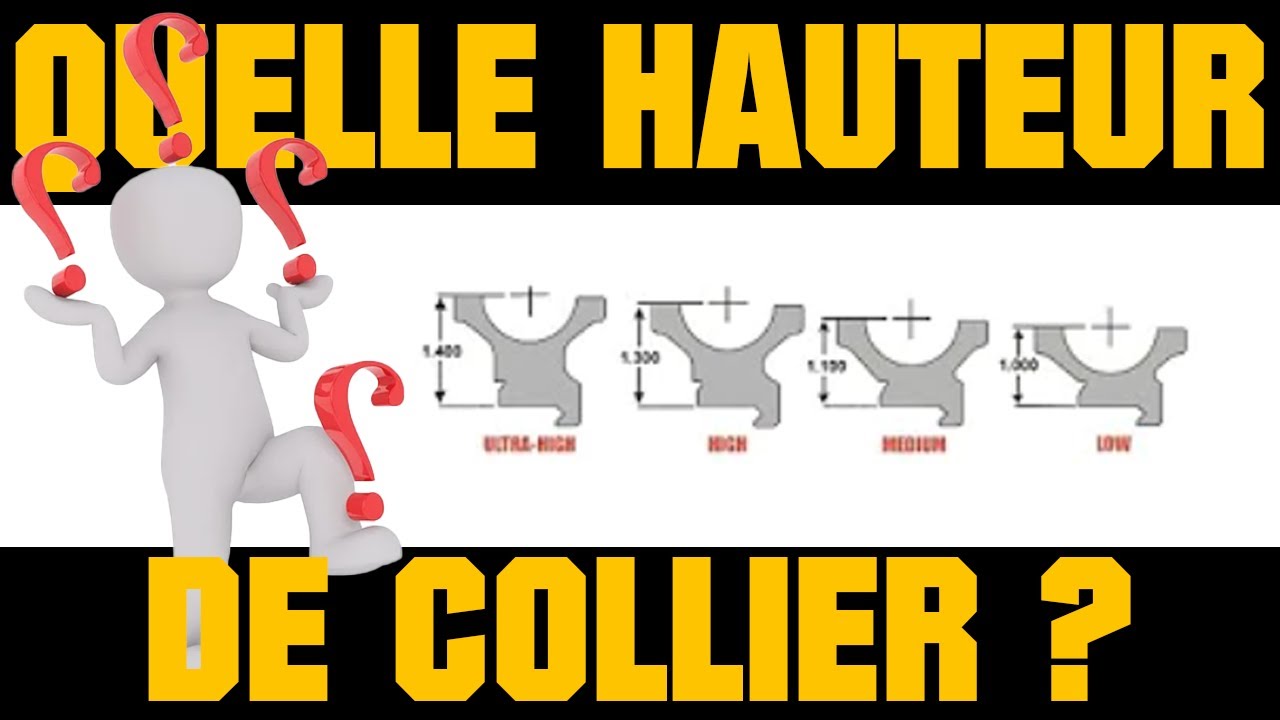 Choisir la hauteur de son montage de lunette