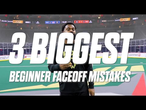 The 3 Biggest Beginner Lacrosse Face Off Mistakes | Trevor Baptiste