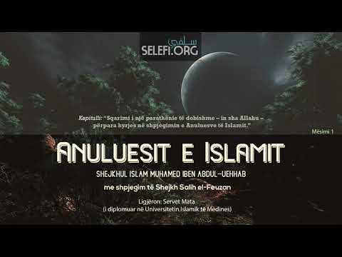 Anuluesit e Islamit (Mësimi 1) – Servet Mata