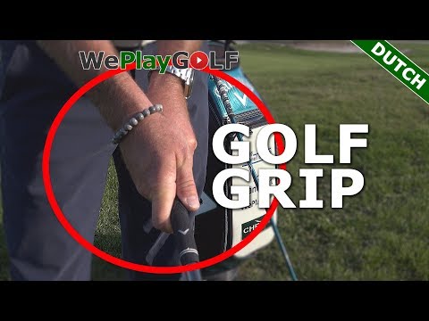 Golf tip voor beginners:  Hoe hou je de golfclub vast? De golf grip!