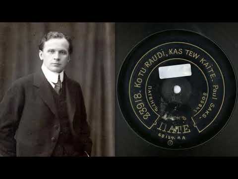 Pauls Sakss - Ko tu raudi, kas tev kaitē (191-)