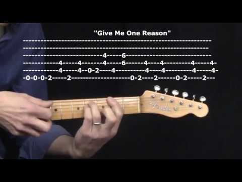 "Give Me One Reason" by Tracy Chapman : 365 Riffs For Beginning Guitar !!