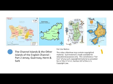 As Ilhas do Canal e as Outras Ilhas do Canal da Mancha - Pt 2 Jersey, Guernsey, Herm & Sark
