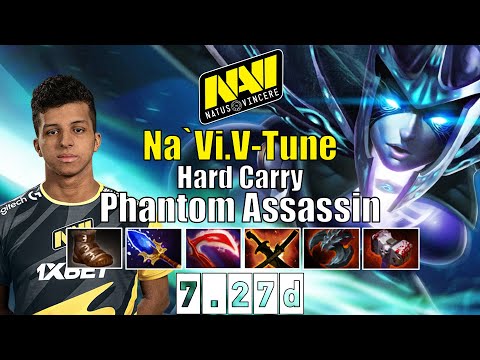 Phantom Assassin | Na`Vi.V-Tune | Hard Carry Phantom Assassin | 7.27d Gameplay Highlights